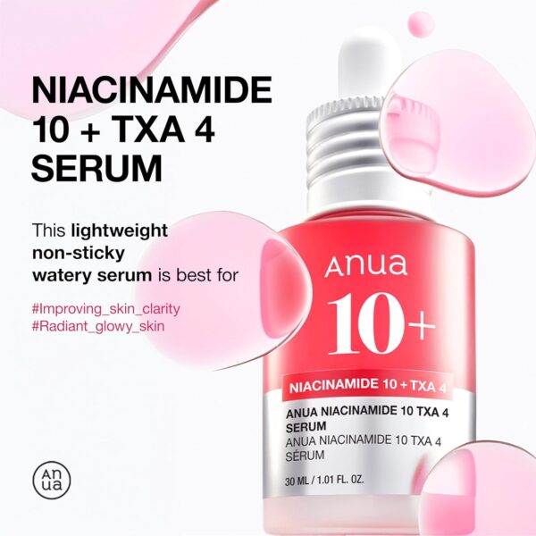 ANUA Siero al 10% di Niacinamide + 4% di Acido Tranexamico,30 ml - immagine 2