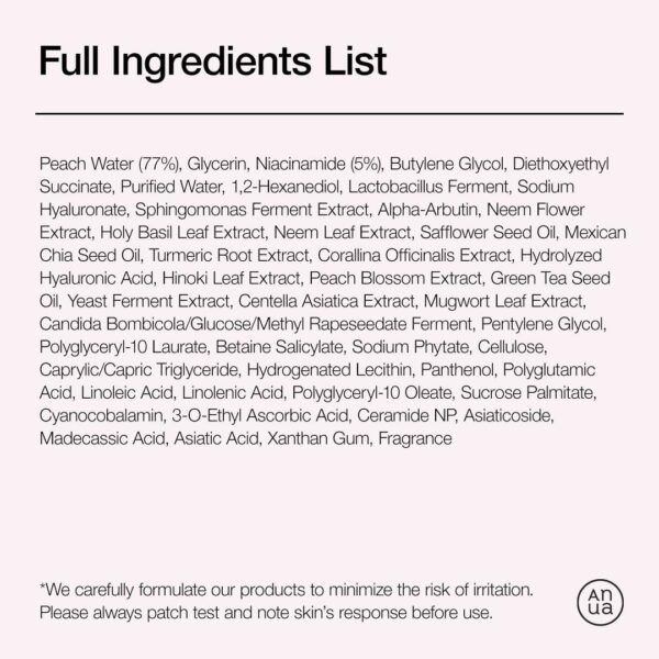 ANUA Siero alla niacinamide Peach 70, 30 ml - immagine 6