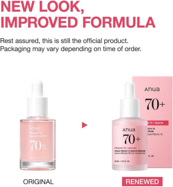 ANUA Siero alla niacinamide Peach 70, 30 ml - immagine 3