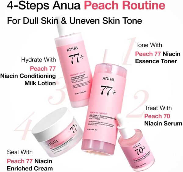 ANUA Siero alla niacinamide Peach 70, 30 ml - immagine 7