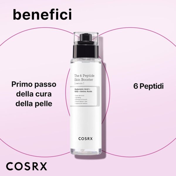 COSRX 6X Peptide Collagen Booster Toner Serum 150mL - immagine 3