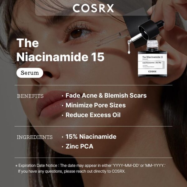 COSRX Niacinamide 15% Face Serum - immagine 2