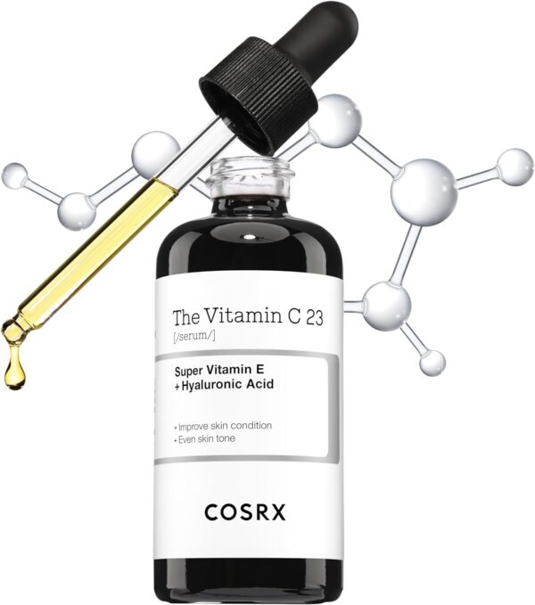 COSRX Siero di vitamina C pura al 23% - Vitamina E - Acido Ialuronico, 20 g - immagine 4