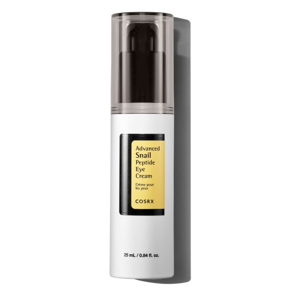 COSRX - Snail Peptide Eye Cream con 73.7% Snail Mucin e niacinamide