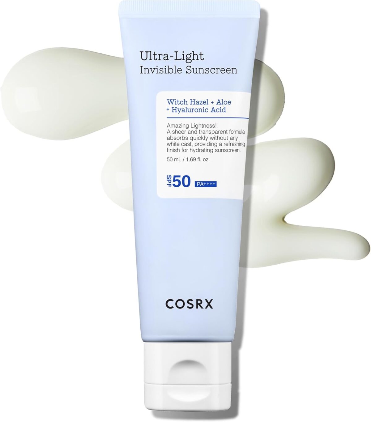 COSRX Ultra-Light Invisible Sun screen - SPF50 PA++++ COSRX - Ultra-Light Invisible Sun screen | SPF50 PA++++, 50ml - immagine 1