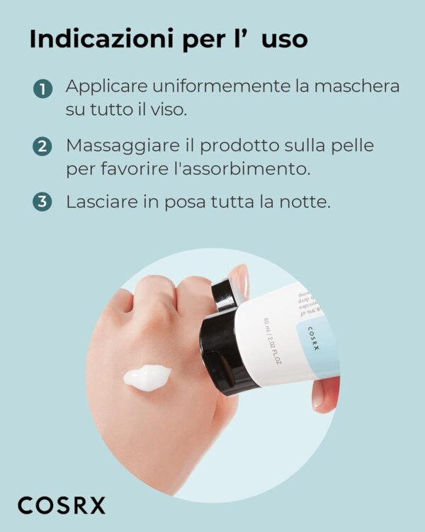 Cosrx Ultimo Nutriente Riso Durante la Notte SPA Maschera 60 ml - immagine 5