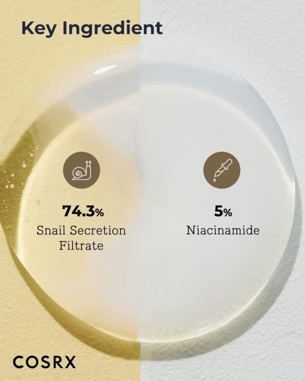 COSRX Niacinamide 5% + Snail Mucin 74% Dual Essence - immagine 7