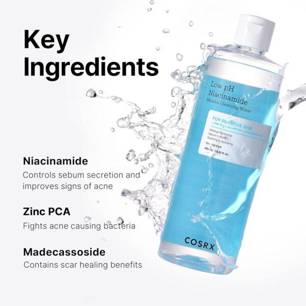 COSRX Low pH Niacinamide Micellar Cleansing Water - immagine 7