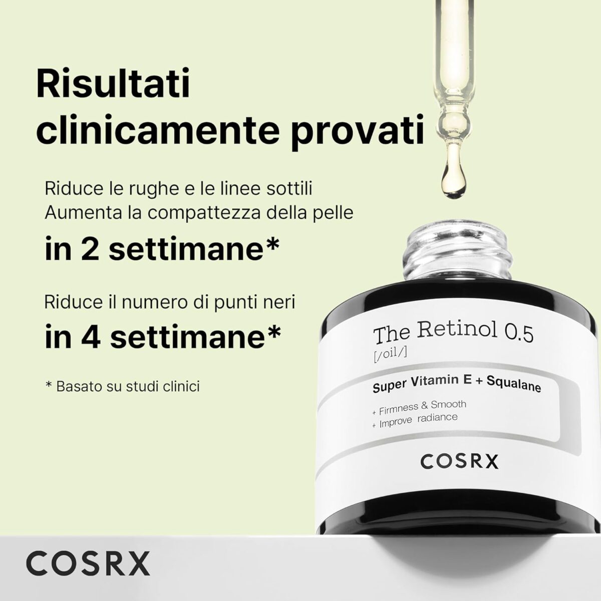 Risultati - COSRX Olio di retinolo 0,5, siero antietà COSRX - Olio di retinolo 0,5, siero antietà - immagine 6