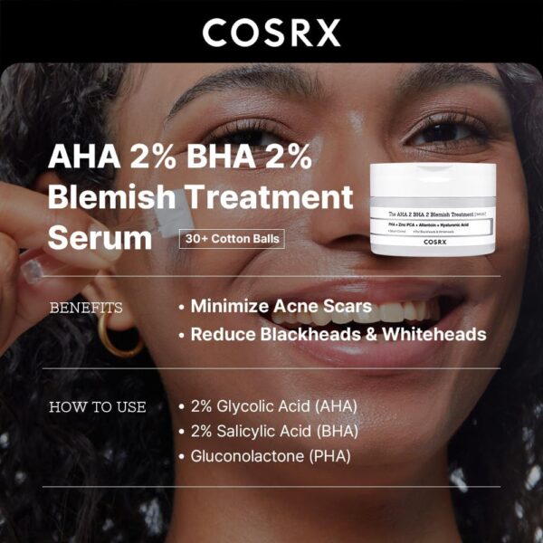 COSRX - The AHA 2 BHA 2 Blemish Treatment Serum - 120g - immagine 4