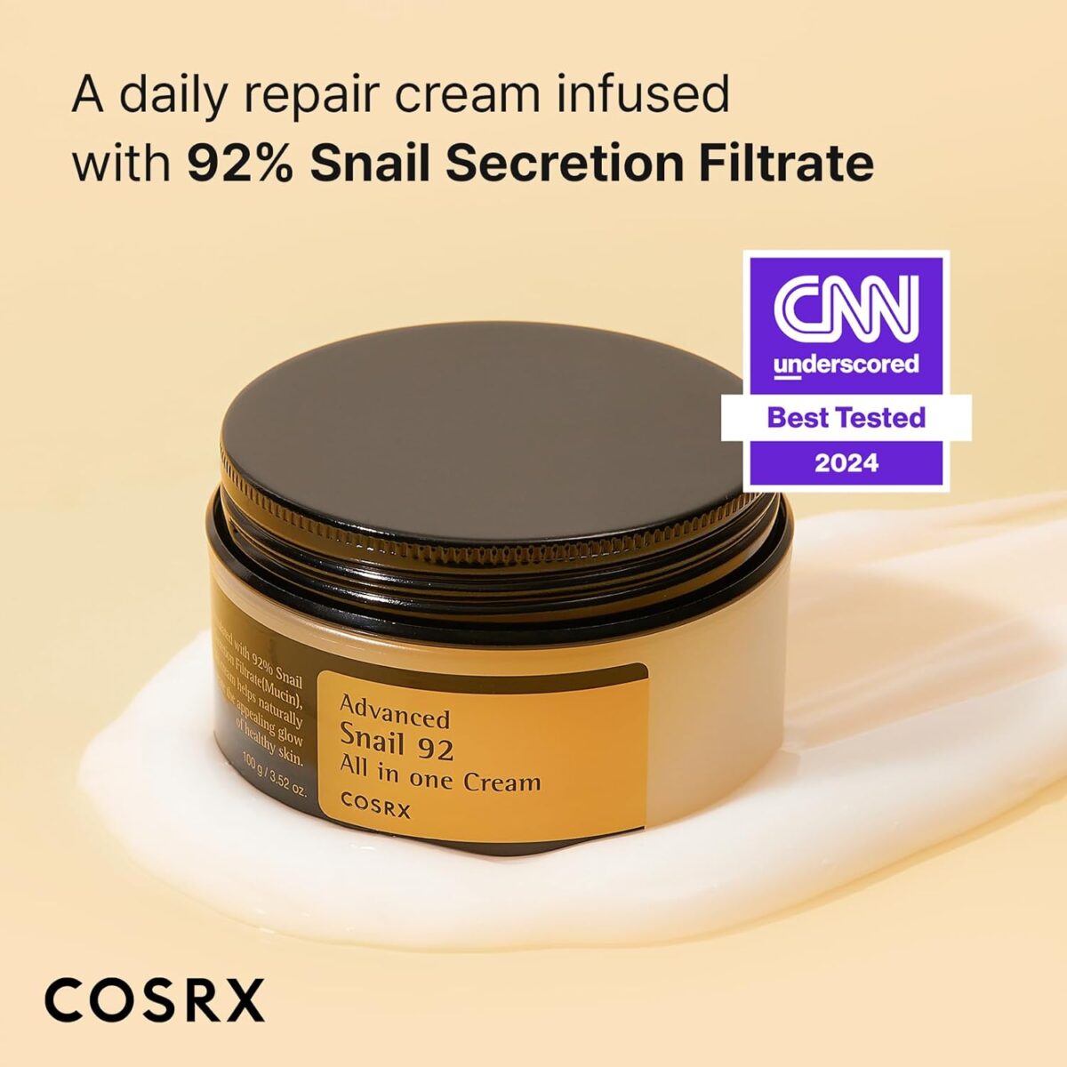 COSRX -  Advanced Snail 92 All In One Cream ,100 g - immagine 4