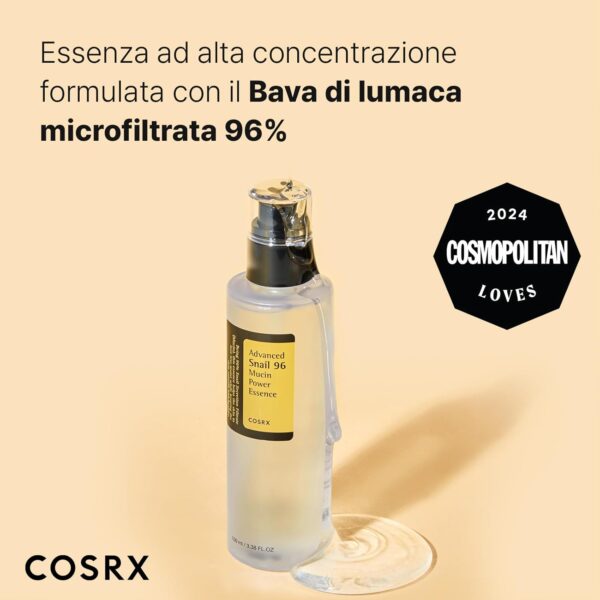 COSRX Snail Mucin 96% Power Face Serum, 100ml - immagine 2