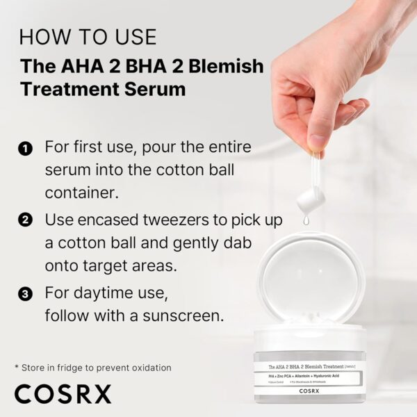 COSRX - The AHA 2 BHA 2 Blemish Treatment Serum - 120g - immagine 7