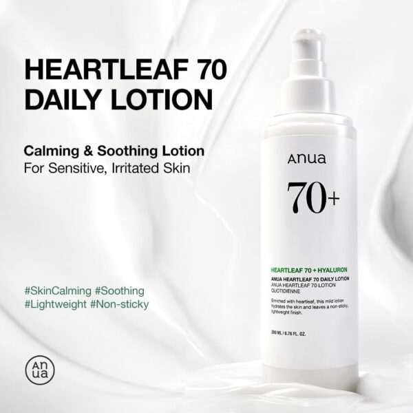 ANUA Heartleaf Daily Lotion, 200 ml - immagine 5