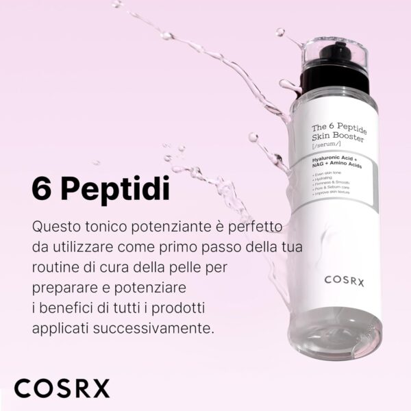 COSRX 6X Peptide Collagen Booster Toner Serum 150mL - immagine 6