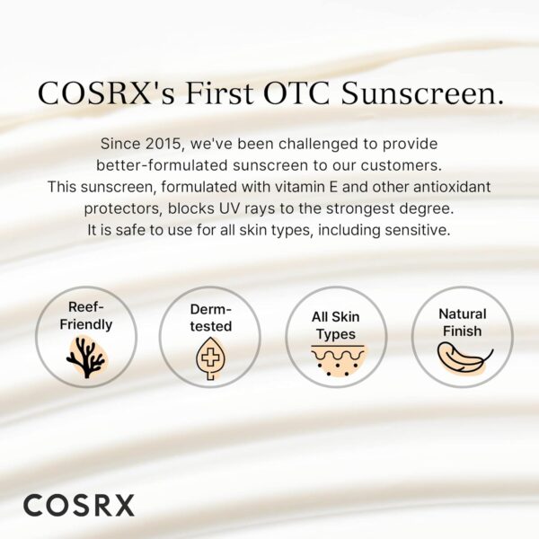 COSRX Vitamin E Vitalizing Face Sunscreen SPF 50 - immagine 9