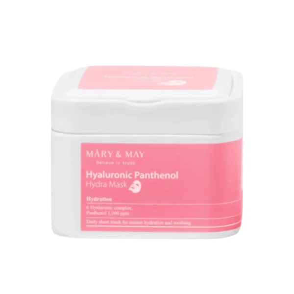 Mary & May – Maschera Idratante Hyaluronic Panthenol (30 maschere)